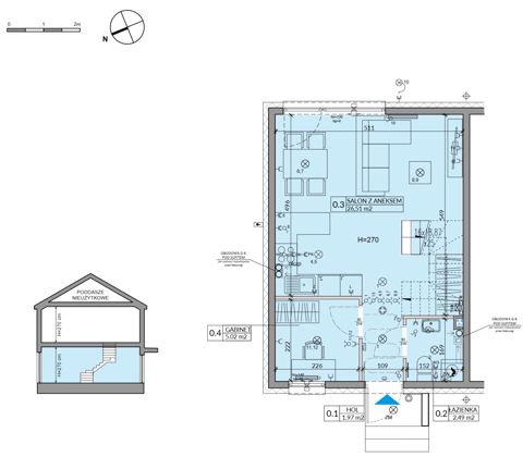 Plan 5 pok. 71m²