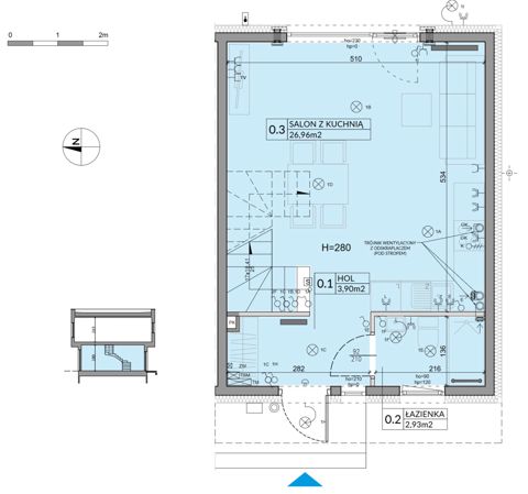 Plan 4 pok. 74m²