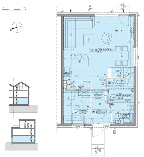 Plan 6 pok. 151m²