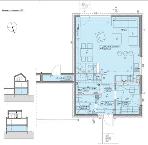 Plan 6 pok. 141m²