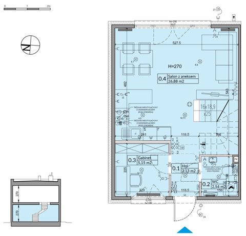 Plan 5 pok. 73m²