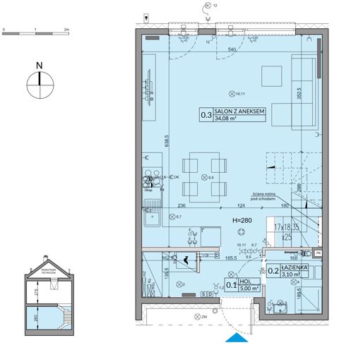 Plan 4 pok. 85m²
