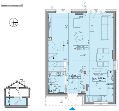 Plan 4 pok. 96m²