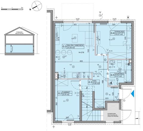 Plan 3 pok. 53m²