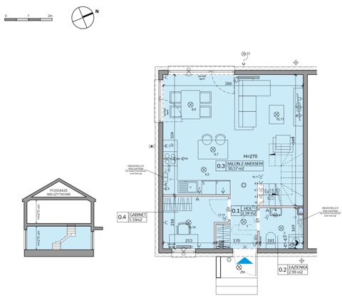 Plan 5 pok. 82m²