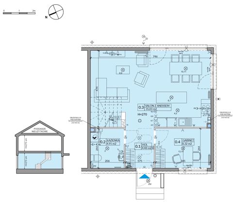 Plan 5 pok. 99m²