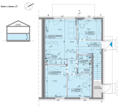 Plan 4 pok. 60m²