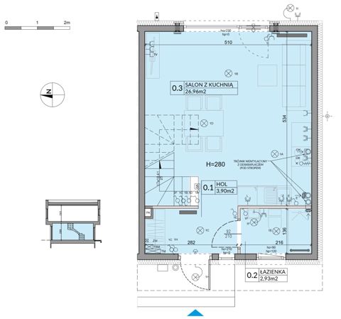Plan 4 pok. 74m²