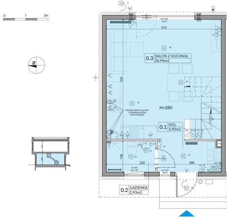 Plan 4 pok. 74m²