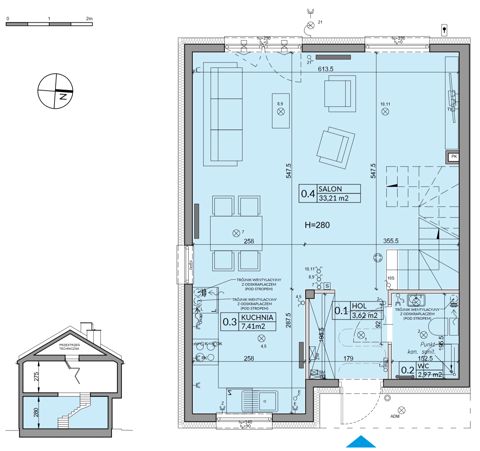 Plan 4 pok. 96m²