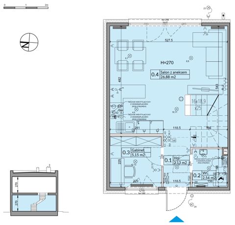 Plan 5 pok. 73m²