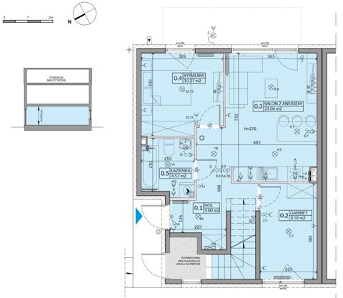 Plan 3 pok. 53m²