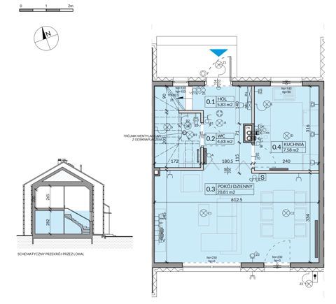 Plan 4 pok. 77m²