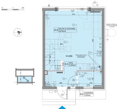 Plan 4 pok. 74m²
