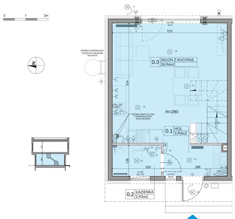 Plan 4 pok. 74m²