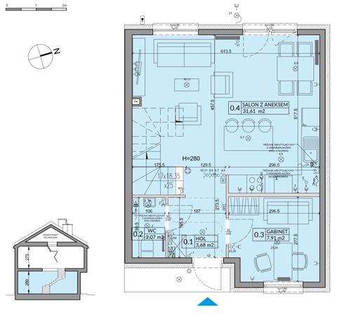 Plan 5 pok. 92m²