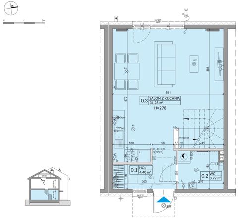 Plan 4 pok. 78m²