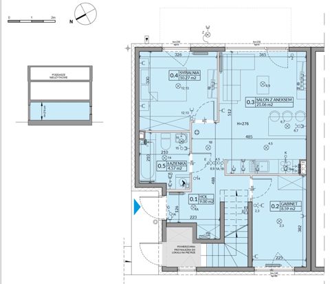 Plan 3 pok. 53m²