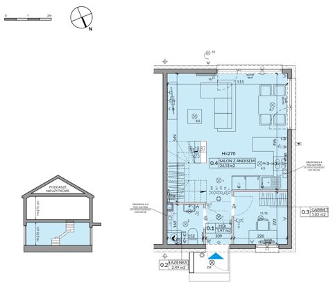 Plan 5 pok. 71m²