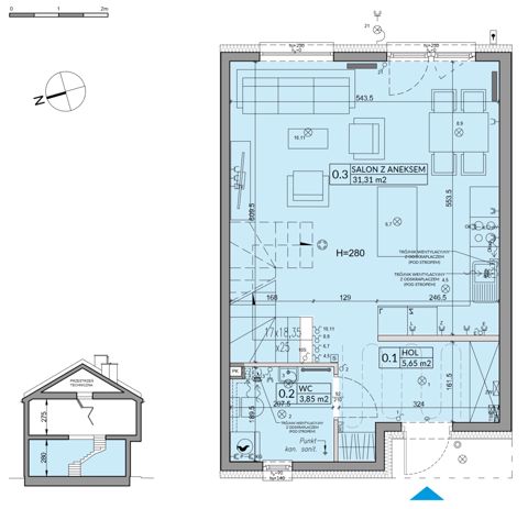 Plan 4 pok. 83m²