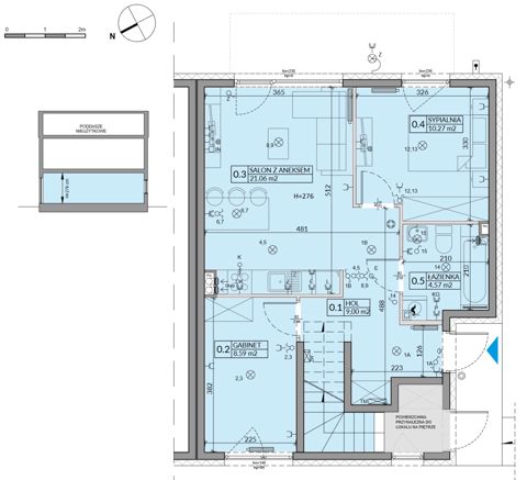 Plan 3 pok. 53m²