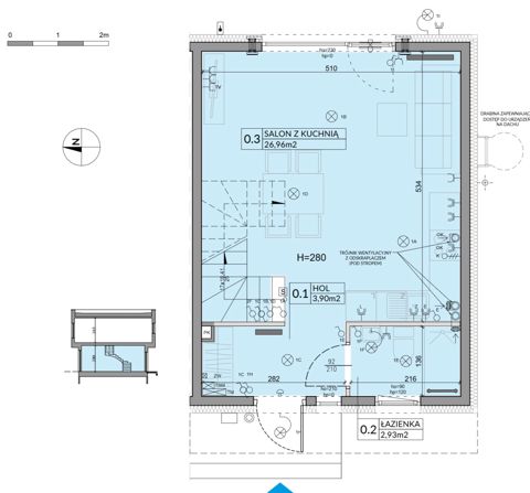 Plan 4 pok. 74m²