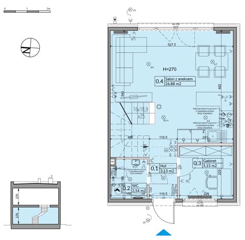 Plan 5 pok. 73m²