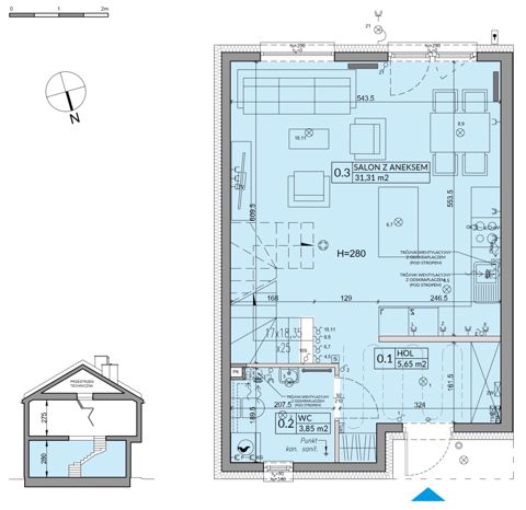 Plan 4 pok. 83m²