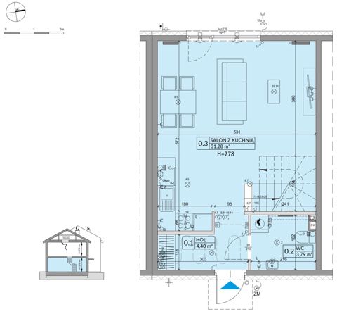 Plan 4 pok. 78m²