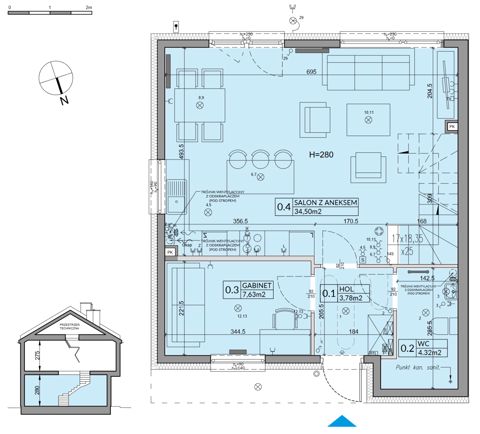 Plan 5 pok. 103m²
