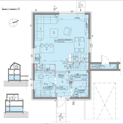 Plan 6 pok. 141m²