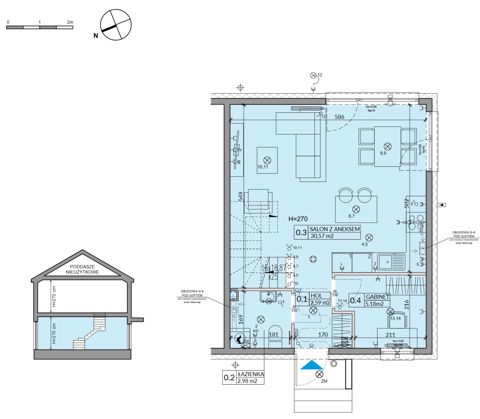 Plan 5 pok. 82m²