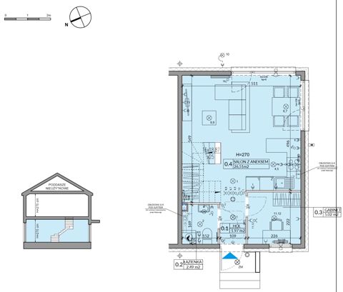 Plan 5 pok. 71m²