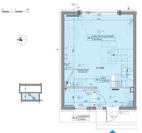 Plan 4 pok. 74m²