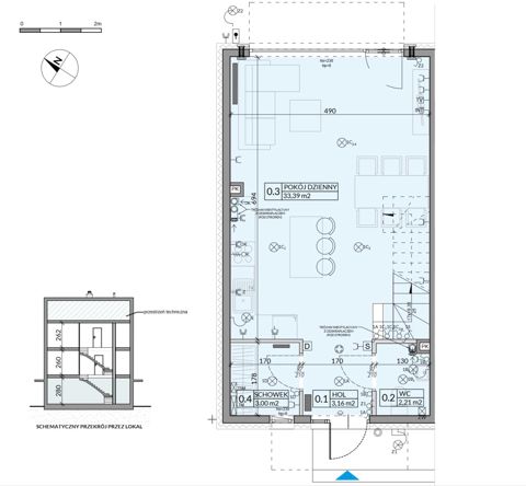 Plan 5 pok. 124m²
