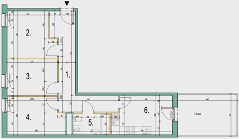 Plan 4 pok. 63m²