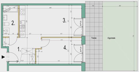 Plan 2 pok. 47m²