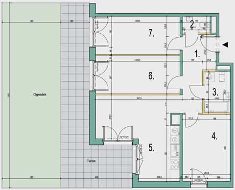Plan 4 pok. 73m²