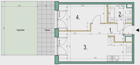 Plan 2 pok. 42m²