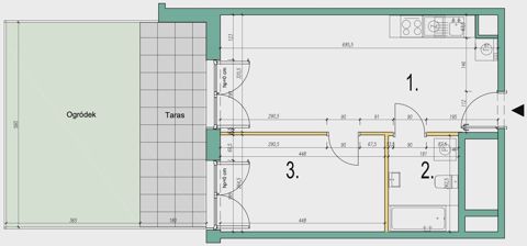 Plan 2 pok. 40m²