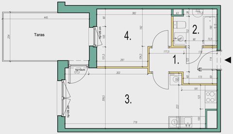Plan 2 pok. 41m²