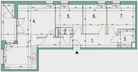 Plan 4 pok. 82m²