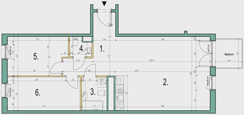Plan 3 pok. 73m²