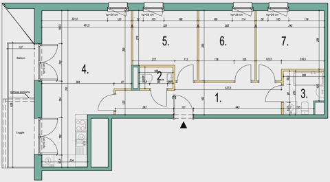Plan 4 pok. 77m²