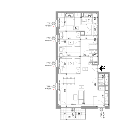 Plan 4 pok. 97m²