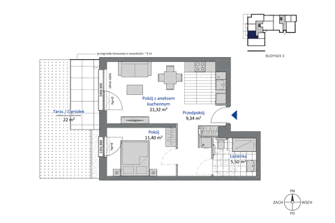 Plan 2 pok. 48m²