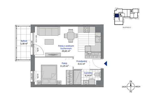 Plan 2 pok. 41m²
