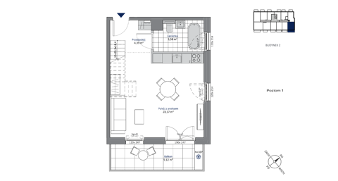 Plan 4 pok. 77m²