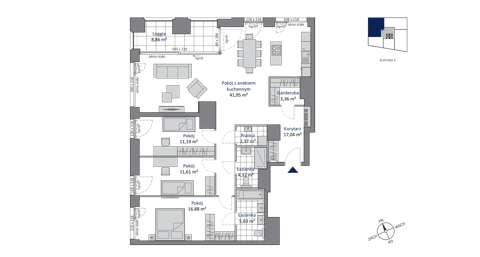Plan 4 pok. 115m²
