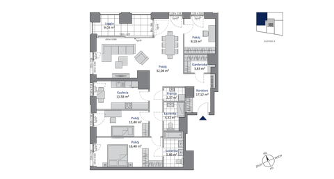 Plan 4 pok. 114m²